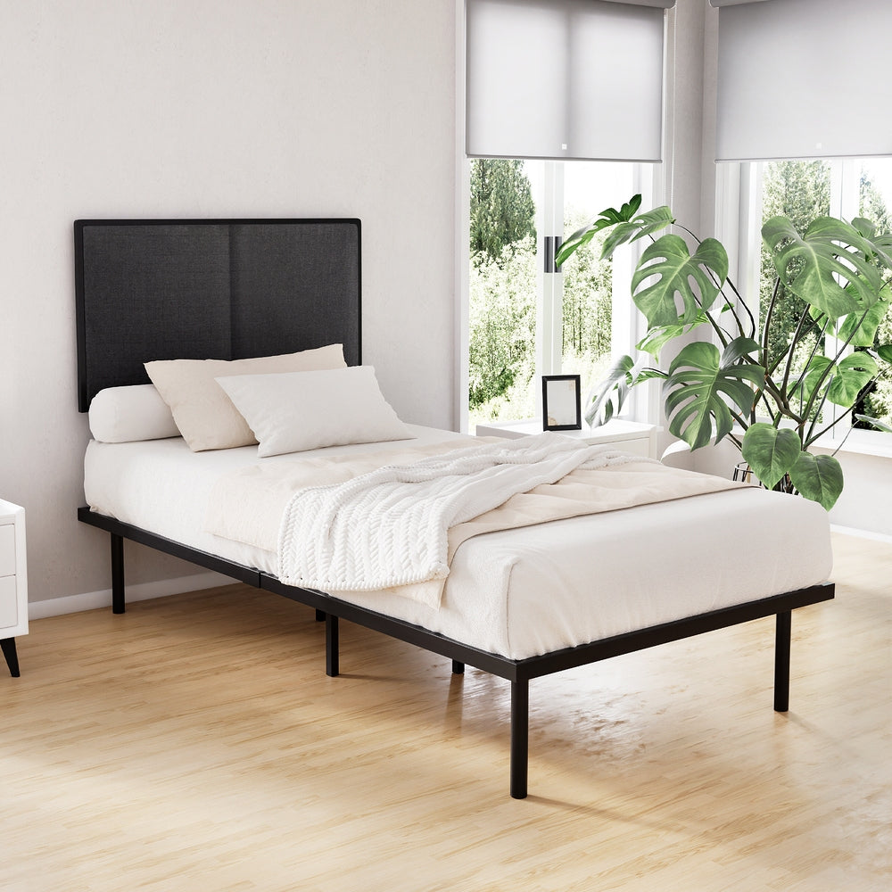 Buy Artiss Bed Frame King Single Size Metal Frame NOE Online - Artiss