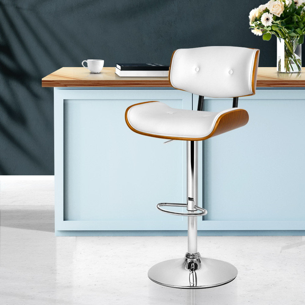 Artiss bar stools white sale