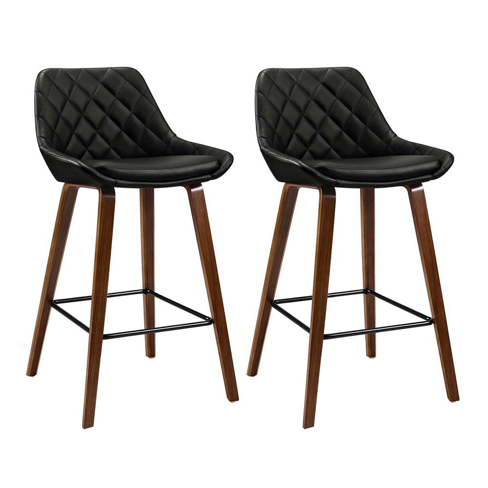Artiss black bar stools discount
