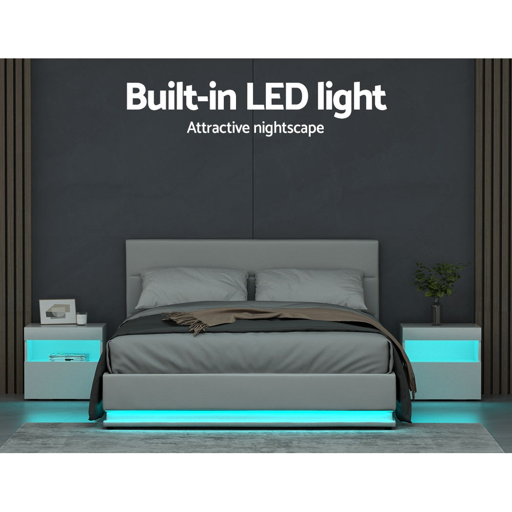 Artiss led bed discount