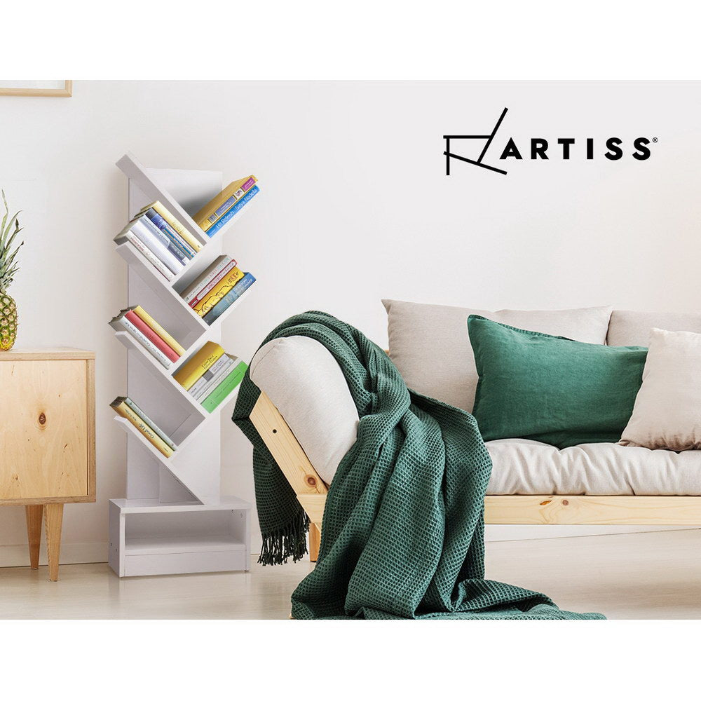 Buy Artiss Tree Bookshelf 7 Tiers Echo White Online Artiss Buy Artiss Tree Bookshelf 7 Tiers Echo White Online Artiss
