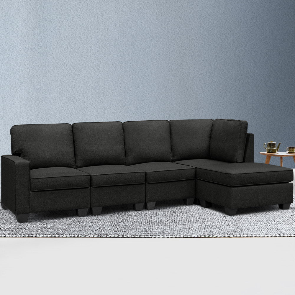 5 seater modular chaise sale